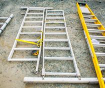 2 - aluminium ladders