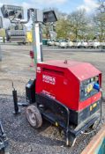 Mosa GE6000 SX/GS 6 kva diesel driven generator/lighting tower Year: 2013 S/N: 27919 Recorded Hours: