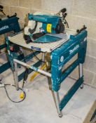 Makita LF1000 Flipper 110v saw bench/chop saw