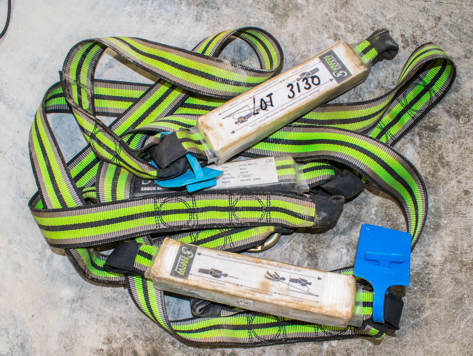 3 - Kratos safety lanyards