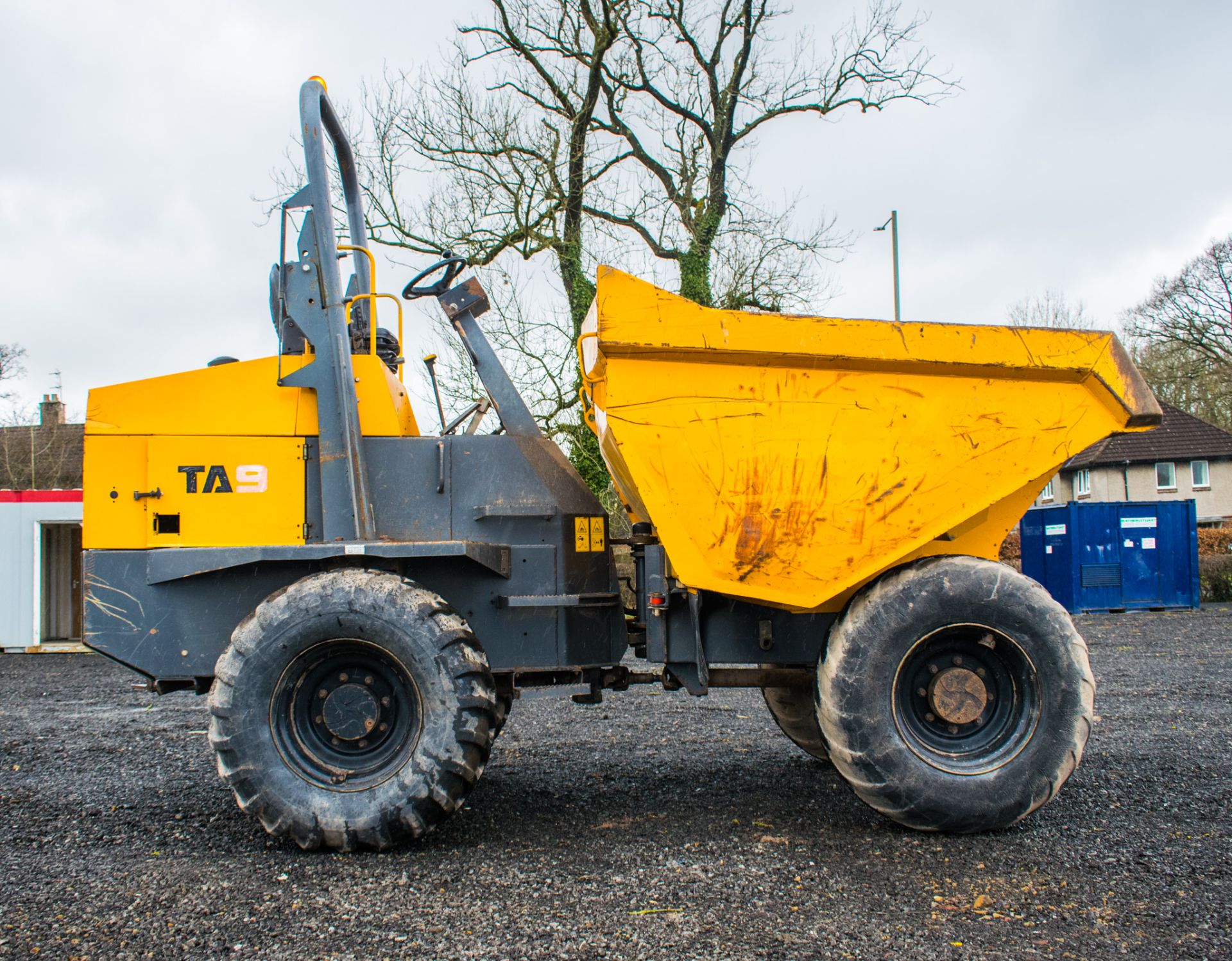 Terex TA9 9 tonne straight skip dumper Year: 2014 S/N: PK4977 Recorded Hours: Not displayed (Clock - Image 7 of 18