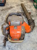 Husqvarna 570 BTS petrol driven back pack leaf blower