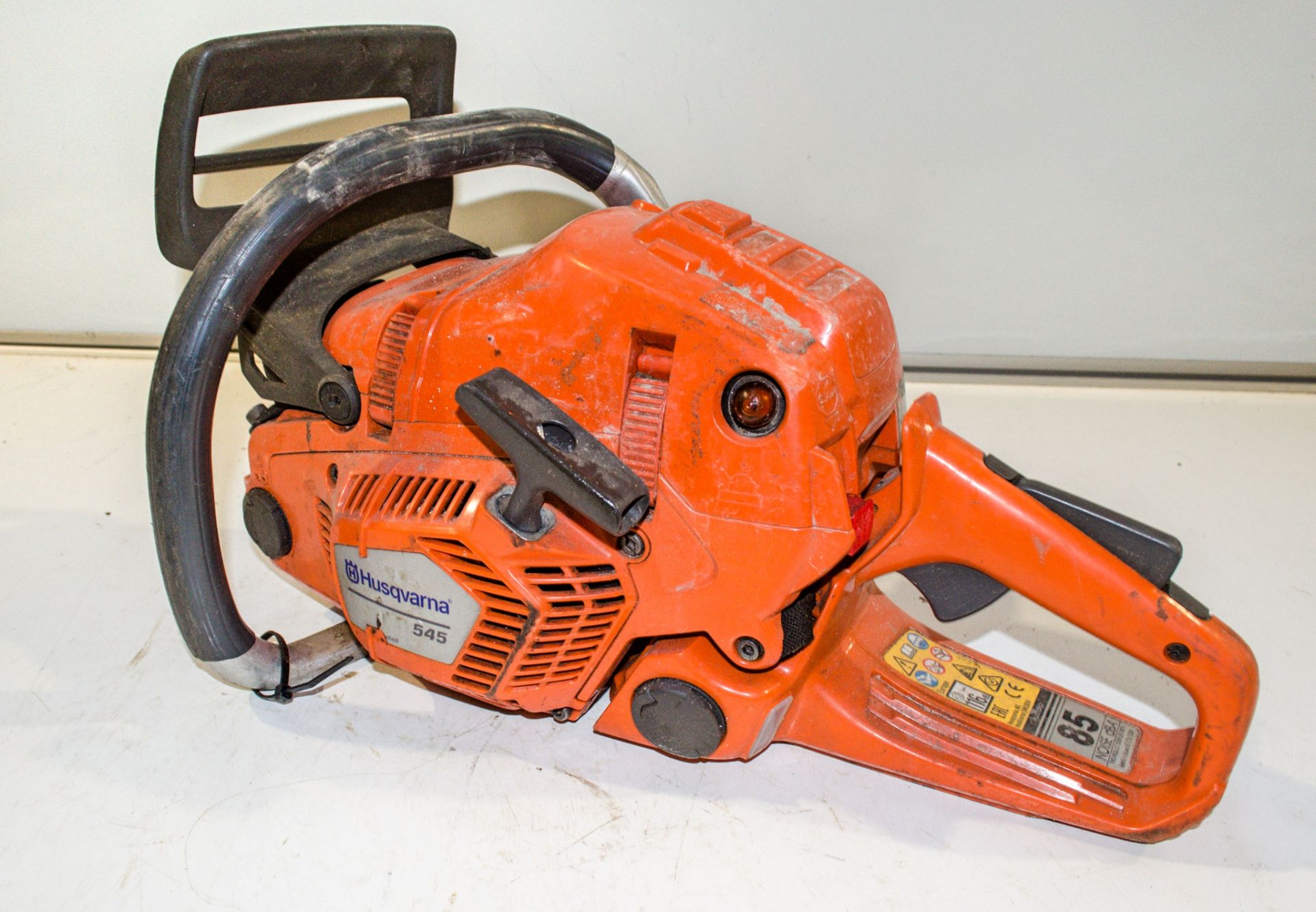 Husqvarna 545 petrol driven chainsaw ** Bar missing **