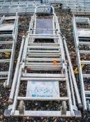 Zarges extending aluminium step ladder/podium
