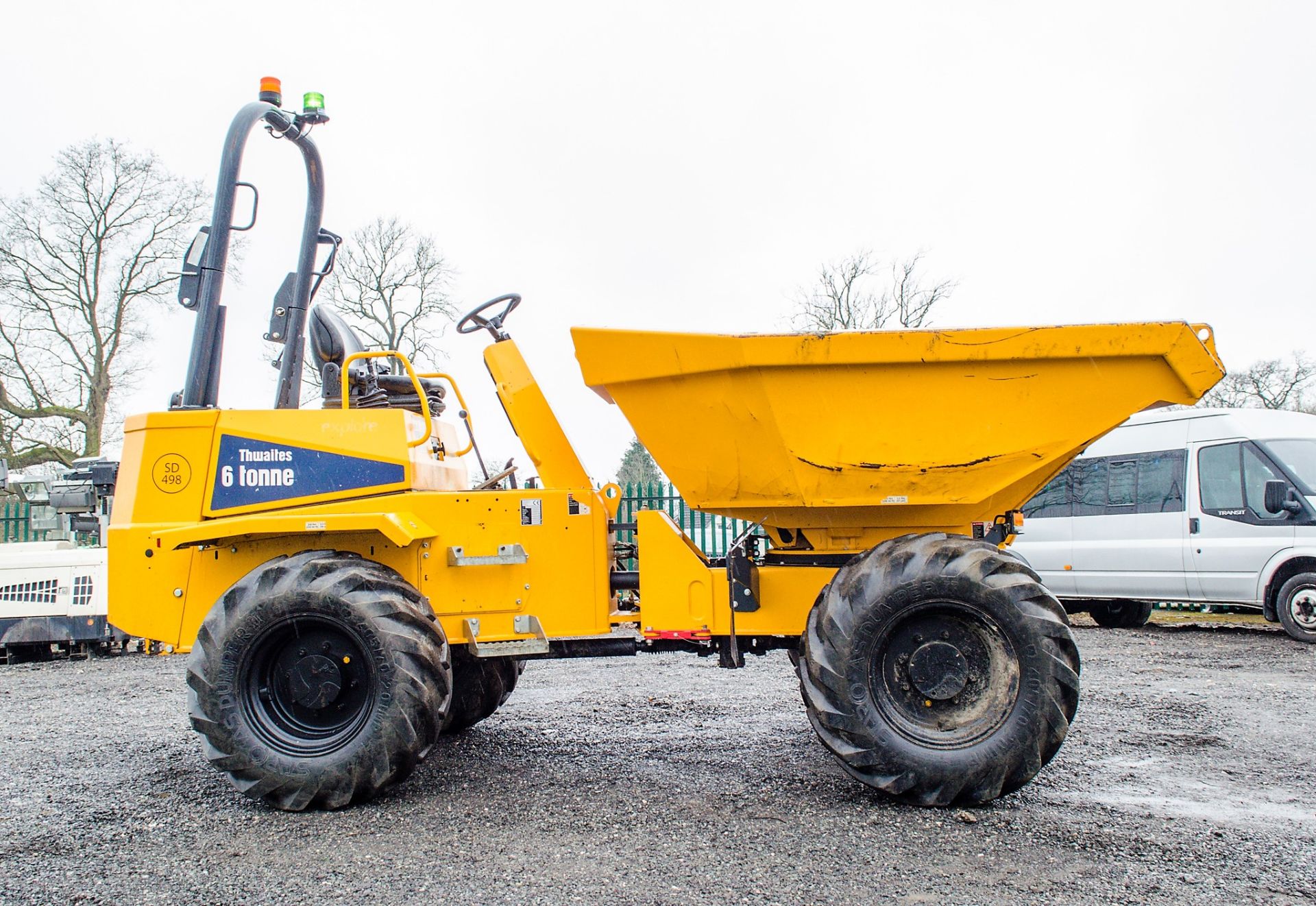 Thwaites 6 tonne swivel skip dumper Year: 2018 S/N: 3E3950 Recorded Hours: 705 - Image 8 of 21