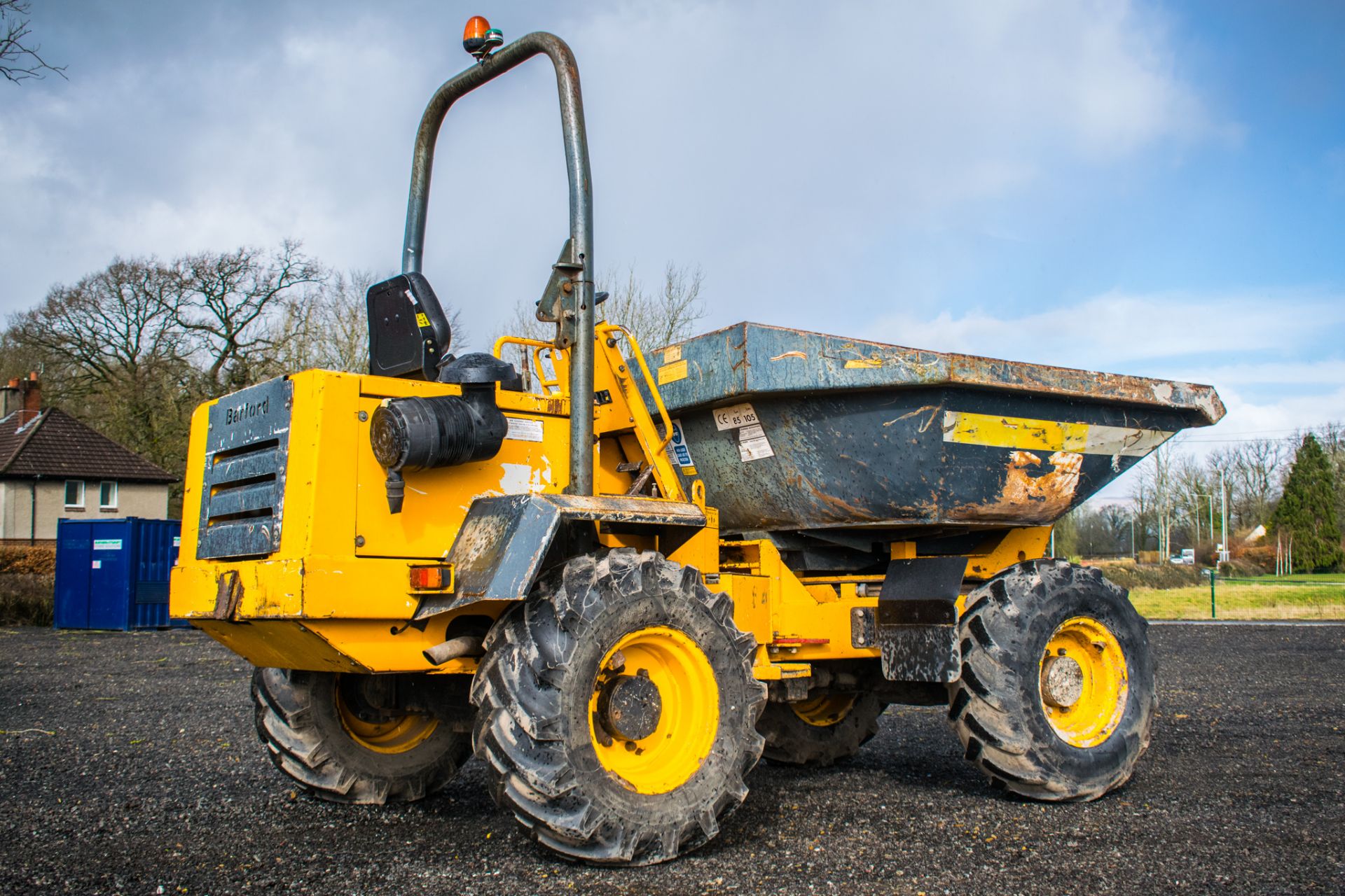 Barford SXR6000 6 tonne swivel skip dumper Year: 2008 S/N: SMWB0183 Recorded Hours: 2896 - Bild 3 aus 19