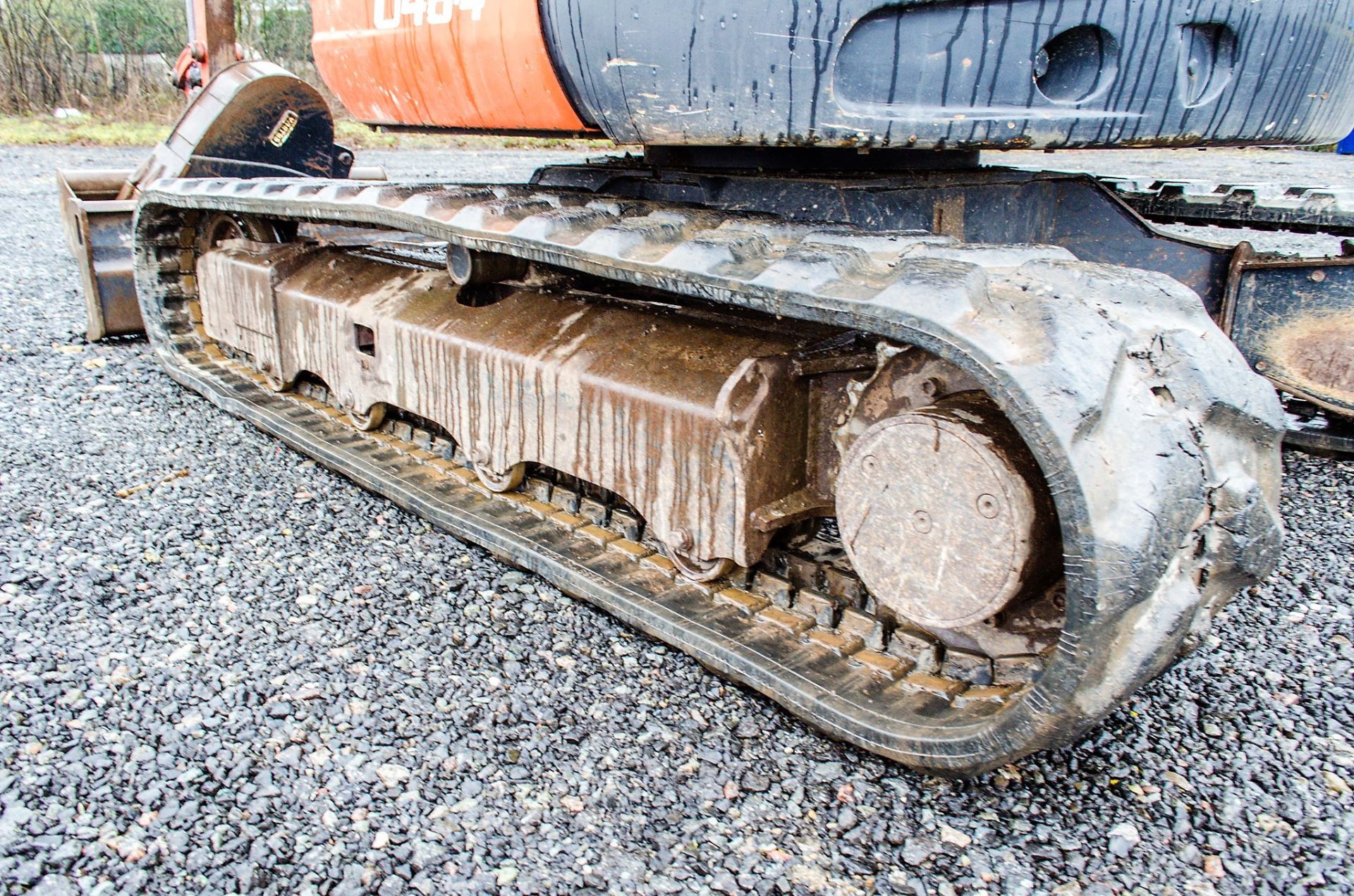 Kubota U48-4 4.8 tonne rubber tracked excavator Year: 2012 S/N: 51320 Recorded Hours: 4565 blade, - Image 9 of 22