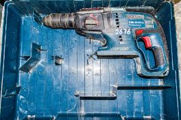 Bosch cordless SDS rotary hammer drill c/w carry case ** No charger or battery **