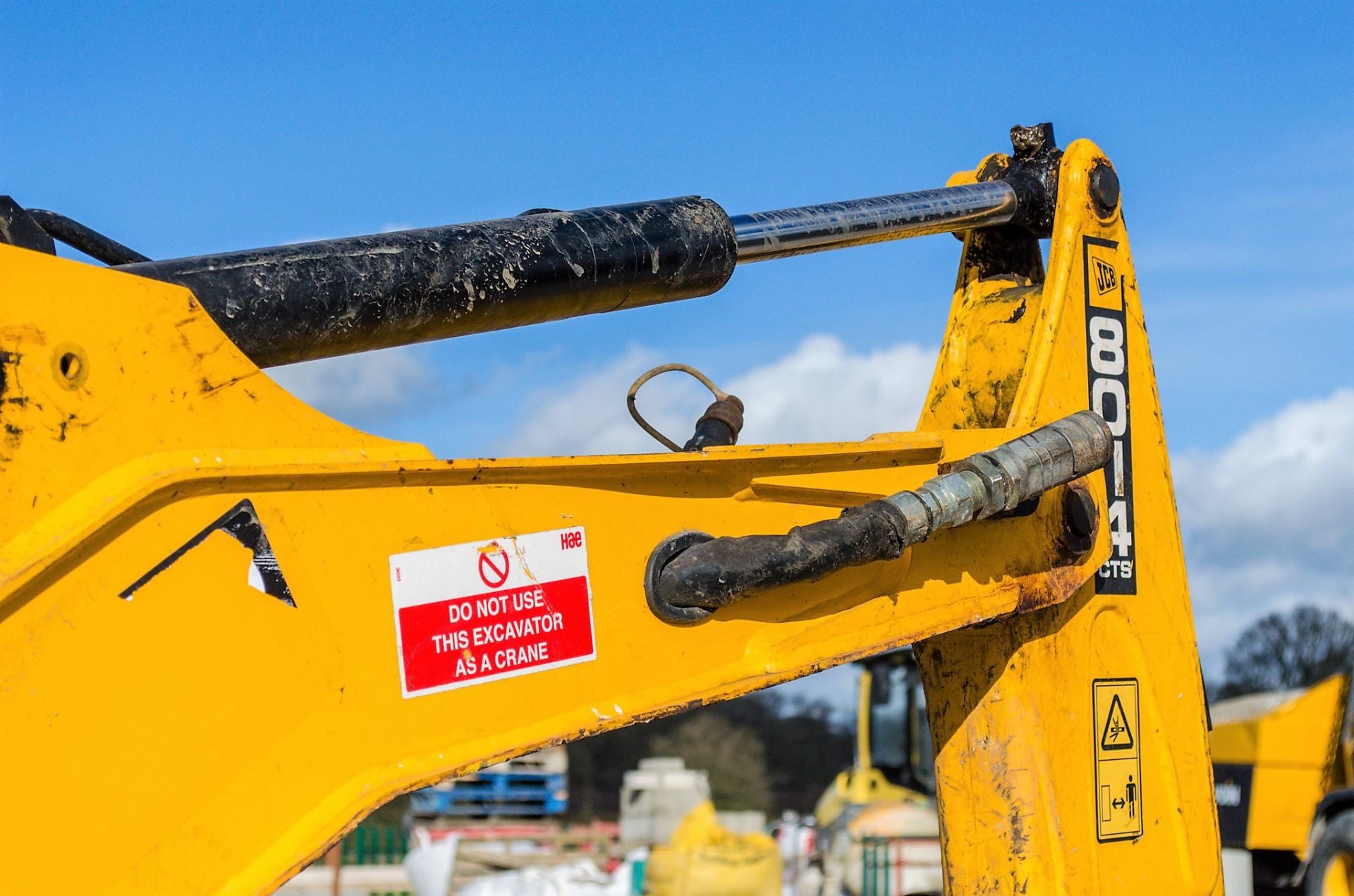 JCB 801.4 CTS 1.5 tonne rubber tracked mini excavator Year: 2015 S/N 2076491 Recorded Hours: 2075 - Bild 15 aus 20