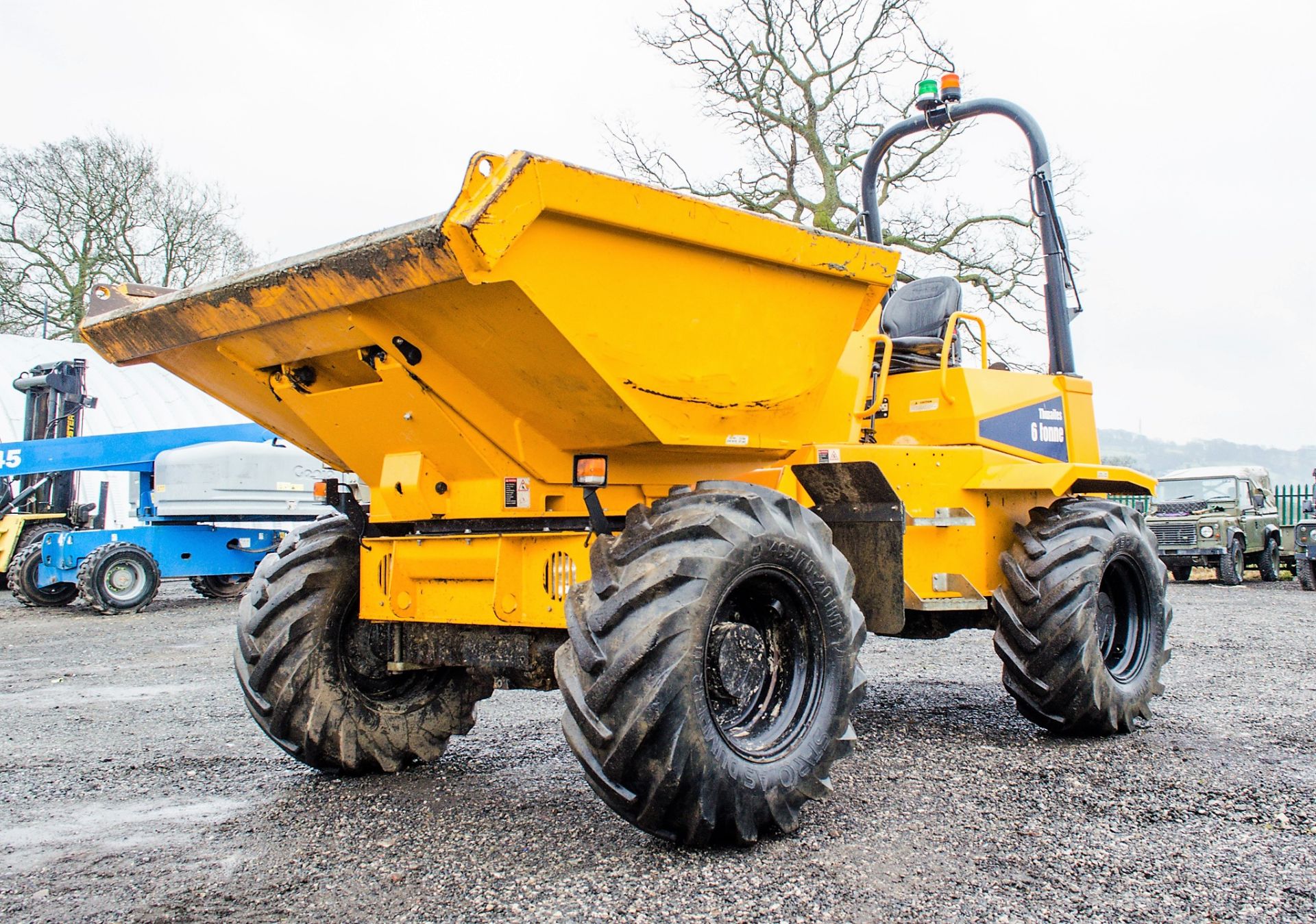 Thwaites 6 tonne swivel skip dumper Year: 2018 S/N: 3E3950 Recorded Hours: 705