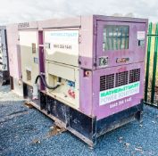 Arcgen Denyo 100 kva diesel driven generator Year: 2011 S/N: 3849708 Recorded Hours: 38,784 A580094