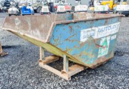 Conquip auto lock steel tipping skip A618130