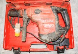 Hilti TE70 110v SDS rotary hammer drill c/w carry case A700999