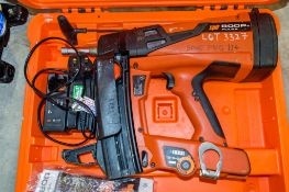Spit 800P cordless nail gun c/w charger, battery & carry case PNG114