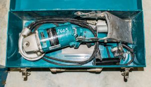 Makita PC1100 110v concrete planer c/w carry case ** In disrepair **