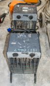2 - Rhino 240v fan heaters