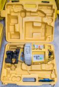 Topcon RL-VH4 rotating laser c/w receiver & carry case