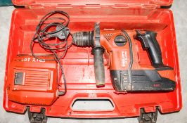 Hilti TE6-A36 36v cordless SDS rotary hammer drill c/w charger, battery & carry case A663615