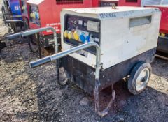 MHM MG6000 SS-Y 6 kva diesel driven generator Recorded Hours: 2043 1252-1061