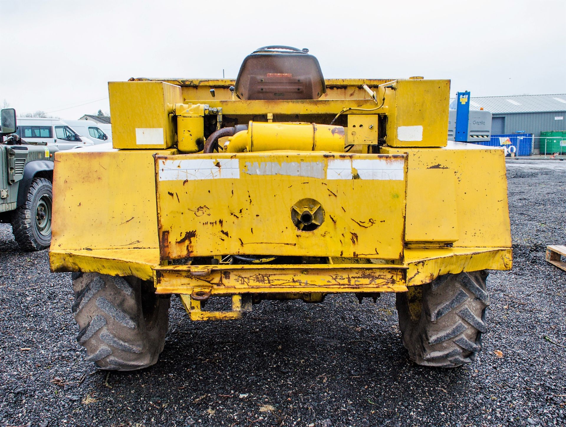 Winget 4B3000 3 tonne straight skip dumper  S/N: 800359 ** No VAT on hammer price but VAT will be - Image 6 of 15