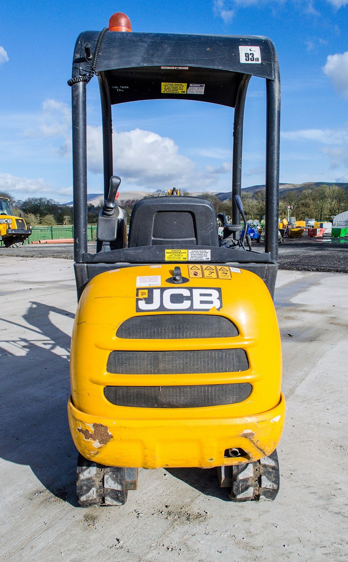 JCB 801.4 CTS 1.5 tonne rubber tracked mini excavator Year: 2014 S/N 2070320 Recorded Hours: 863 - Image 6 of 20