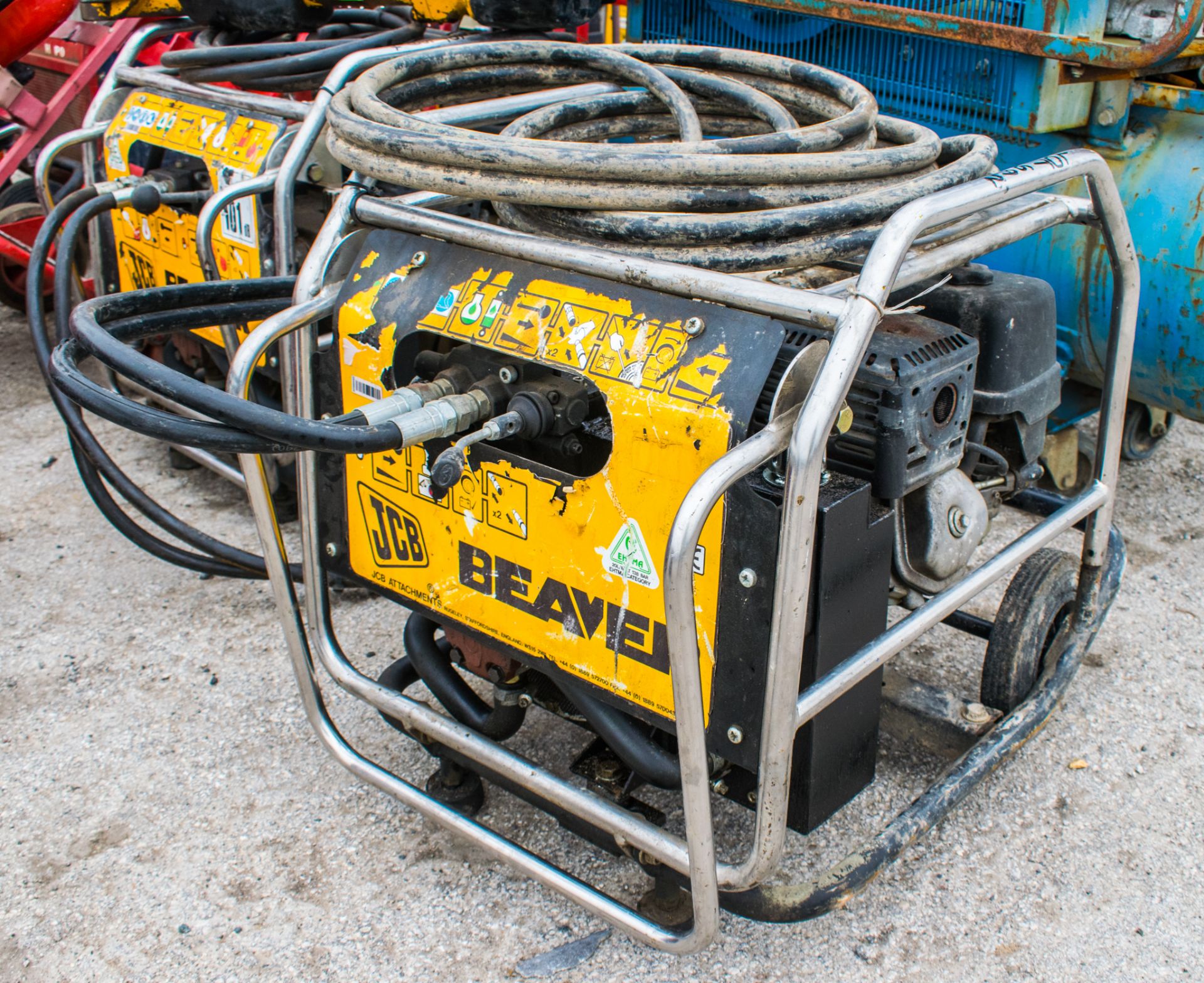 JCB Beaver petrol driven hydraulic power pack