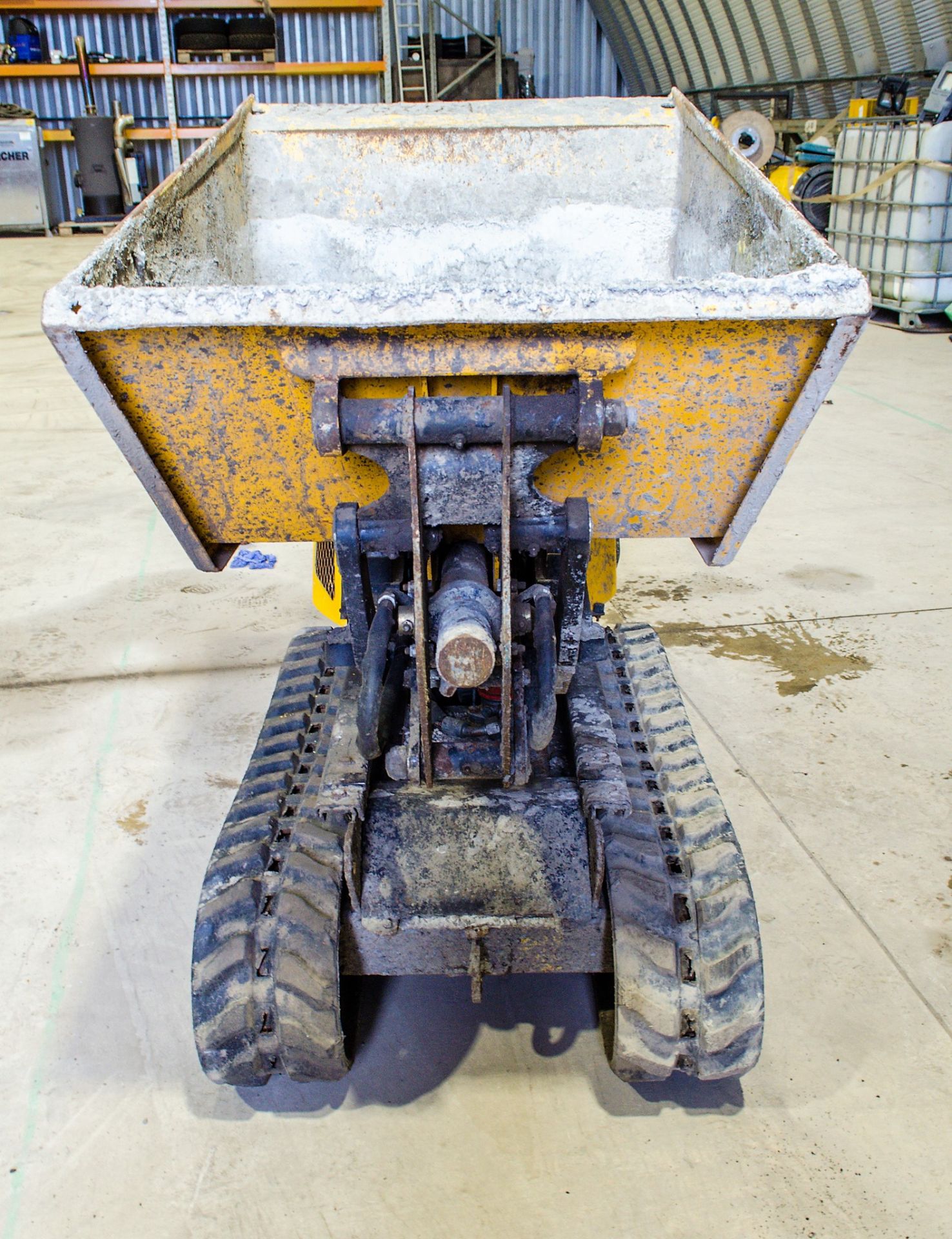 JCB HDT5 walk behind hi tip rubber tracked dumper Year: 2016 S/N: 1593469 A726259 ** Sold as a non - Image 4 of 13