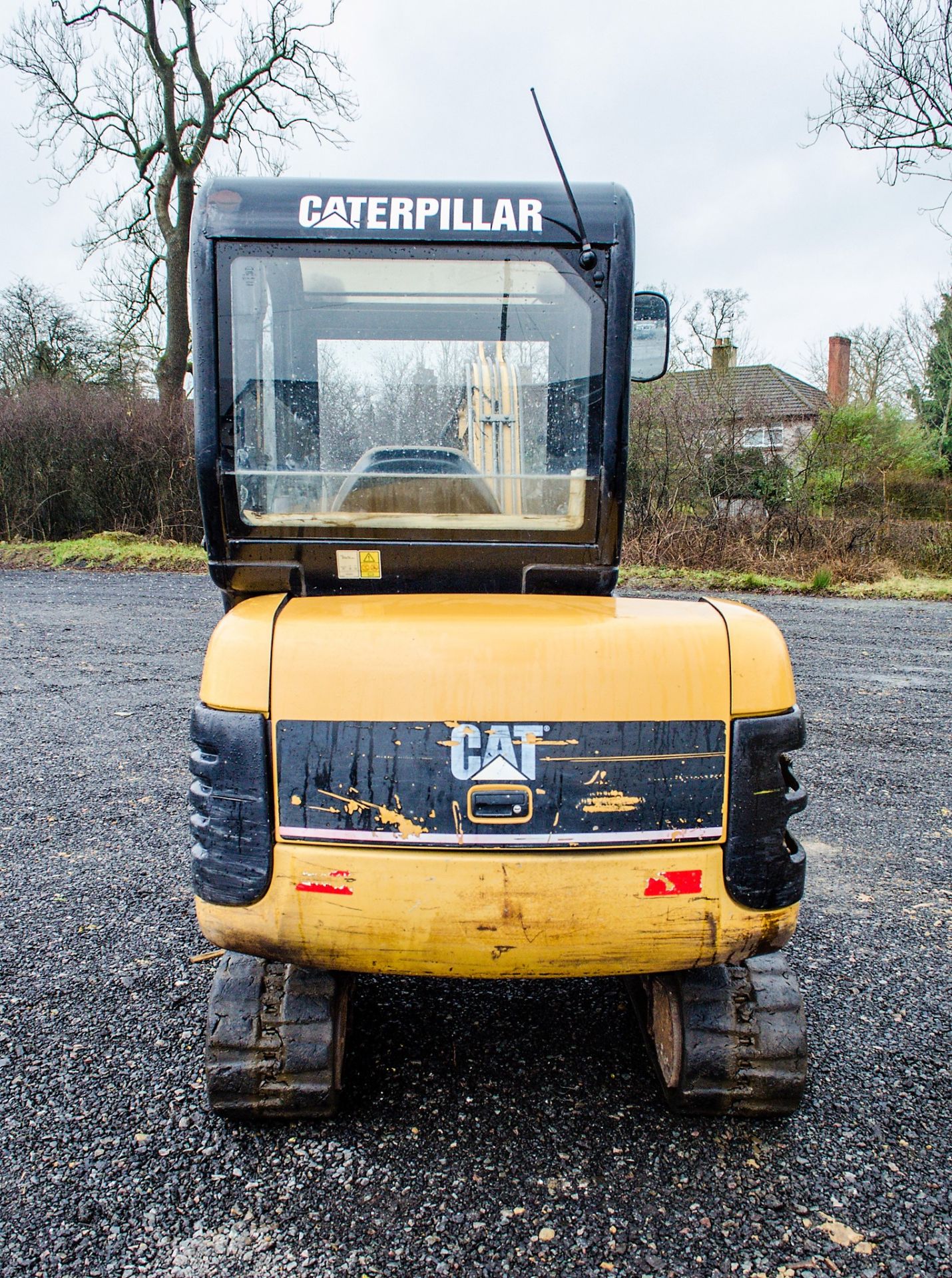 Caterpillar 302.5 2.8 tonne rubber tracked mini excavator Year: 2003 S/N: 4AZ05254 Recorded Hours: - Image 6 of 20