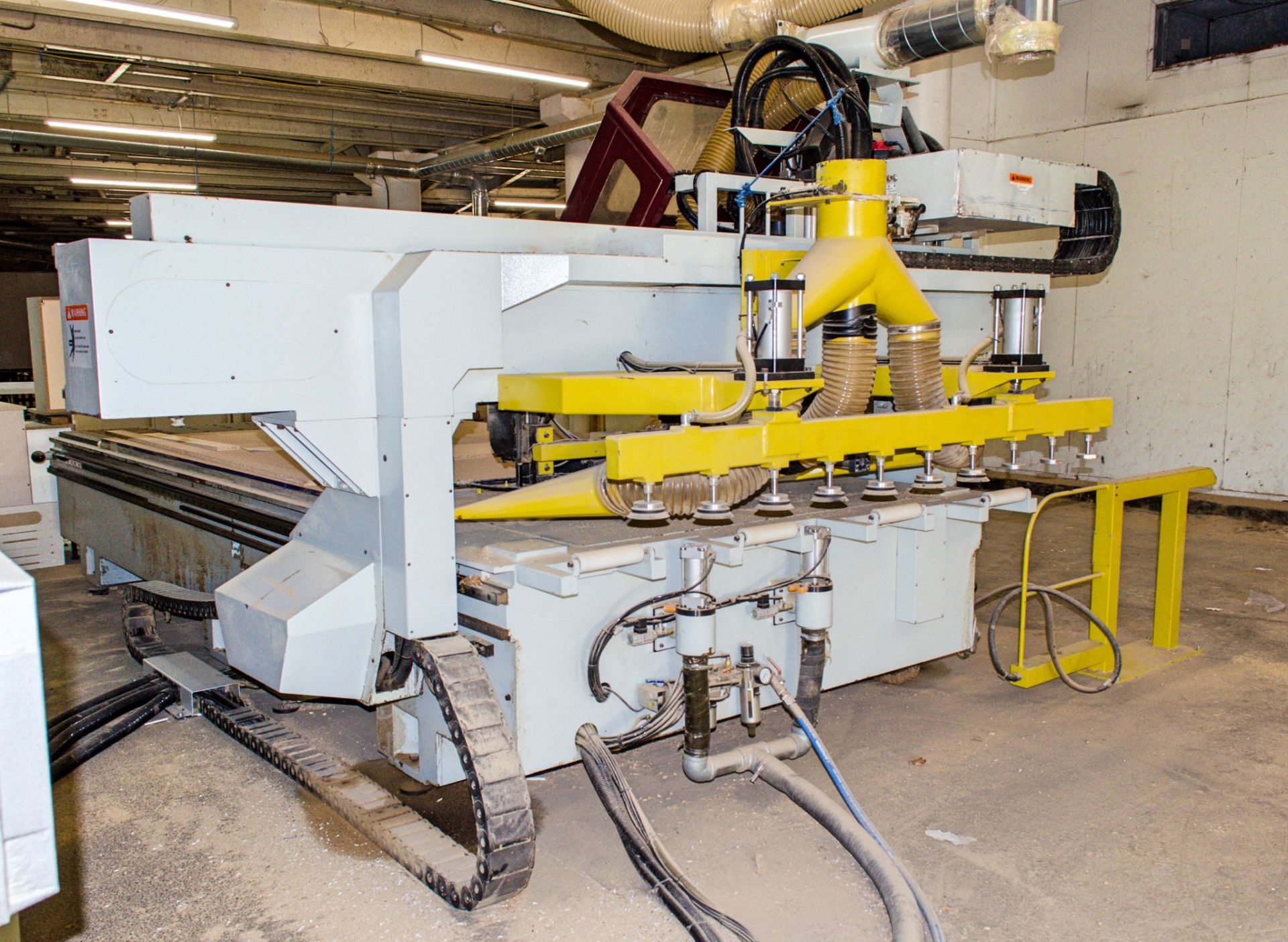 Anderson Stratos Pro XL CNC router Year: 2007 S/N: 96056 Bed size: 7 ft x 12 ft ** Viewing by - Image 4 of 20