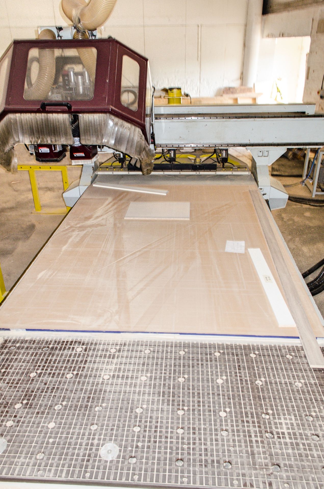 Anderson Stratos Pro XL CNC router Year: 2007 S/N: 96056 Bed size: 7 ft x 12 ft ** Viewing by - Image 13 of 20