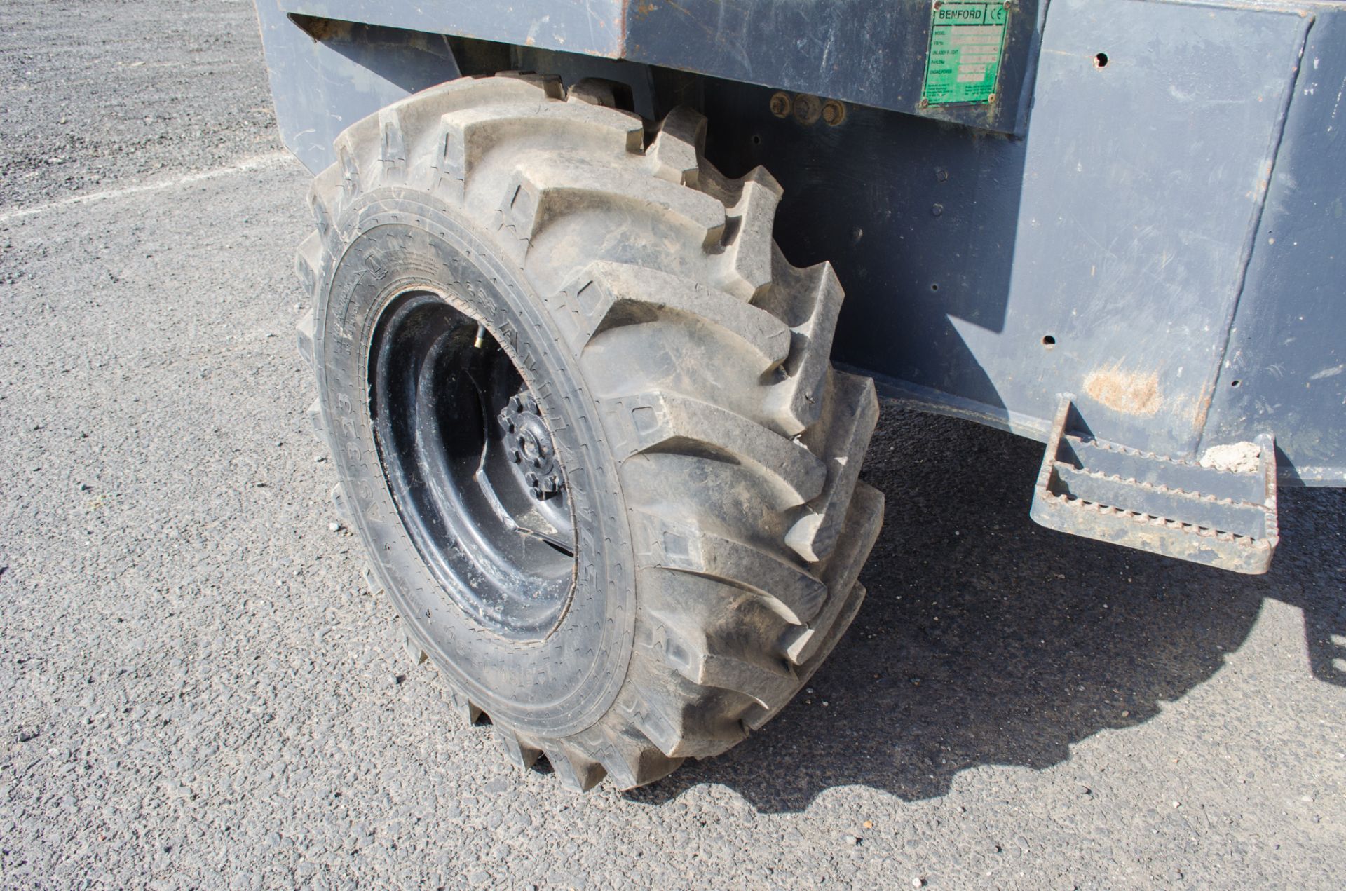 Benford Terex 3 tonne swivel skip dumper Year: 2007 S/N: E704FS192 Recorded Hours: 266 D1388 - Image 15 of 21