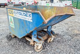 Conquip autolock steel fork lift tipping skip A751951