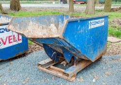 Conquip autolock steel fork lift tipping skip