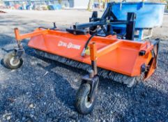 Metal Technik fork lift mountable hydraulic sweeper LH ** No VAT on hammer price but VAT will be