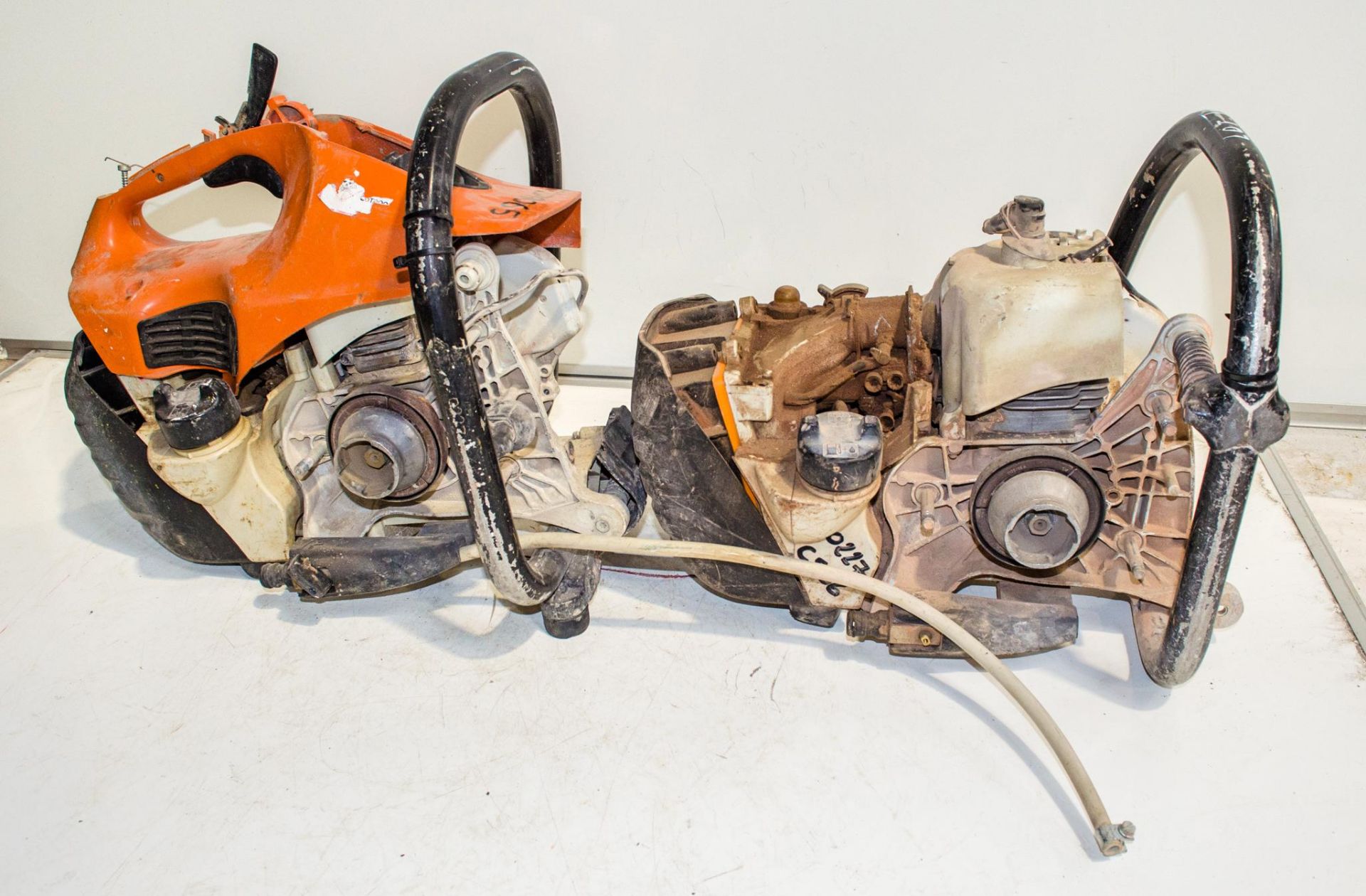 2 - Stihl TS410 petrol driven cut off saw ** Both with parts missing ** - Image 2 of 2