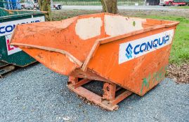 Conquip autolock steel fork lift tipping skip