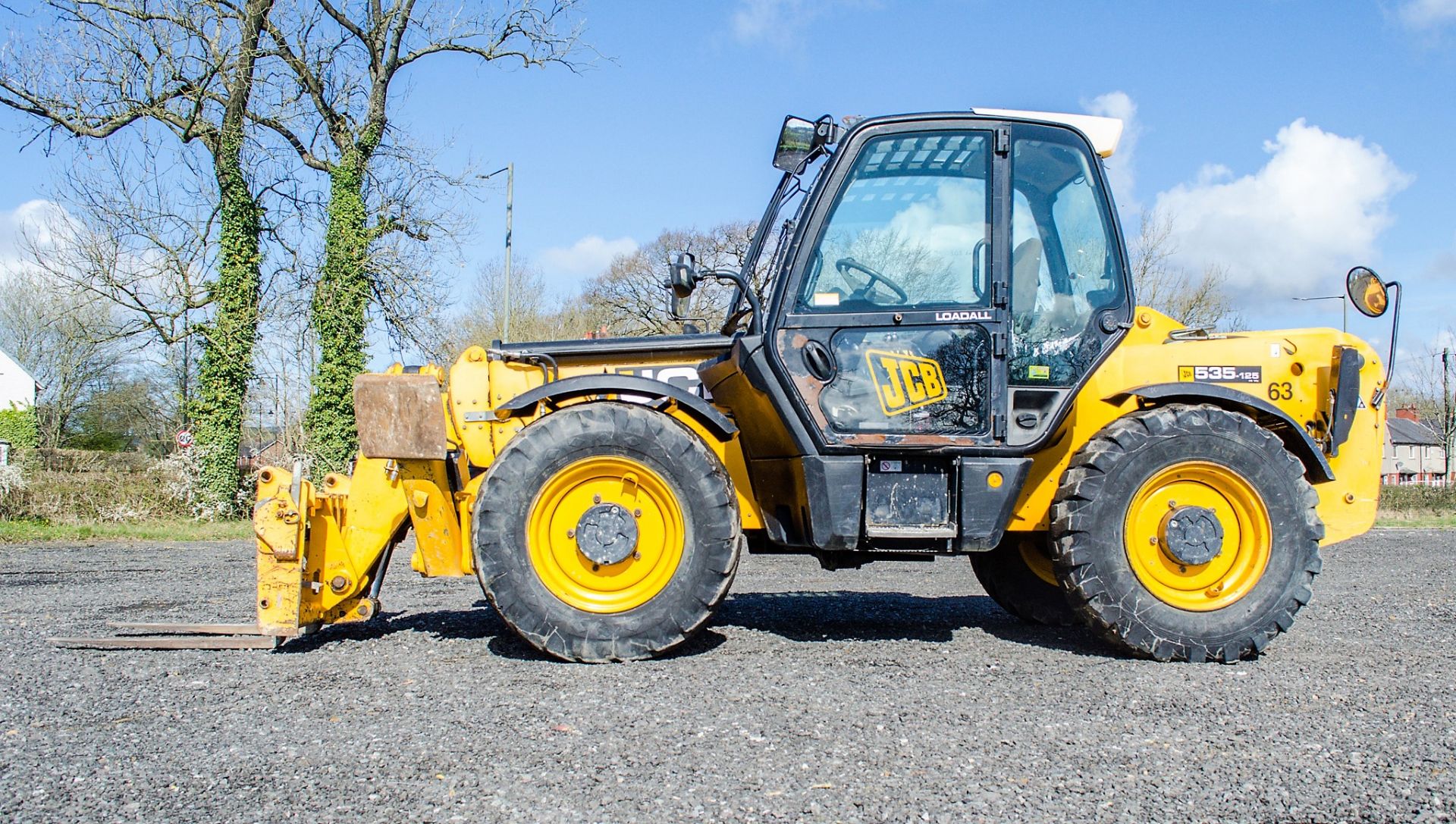 JCB 535-125 Hi-Viz 12.5 metre telescopic handler Year: 2012 S/N: 3487311 Recorded Hours: 4714 - Image 7 of 22