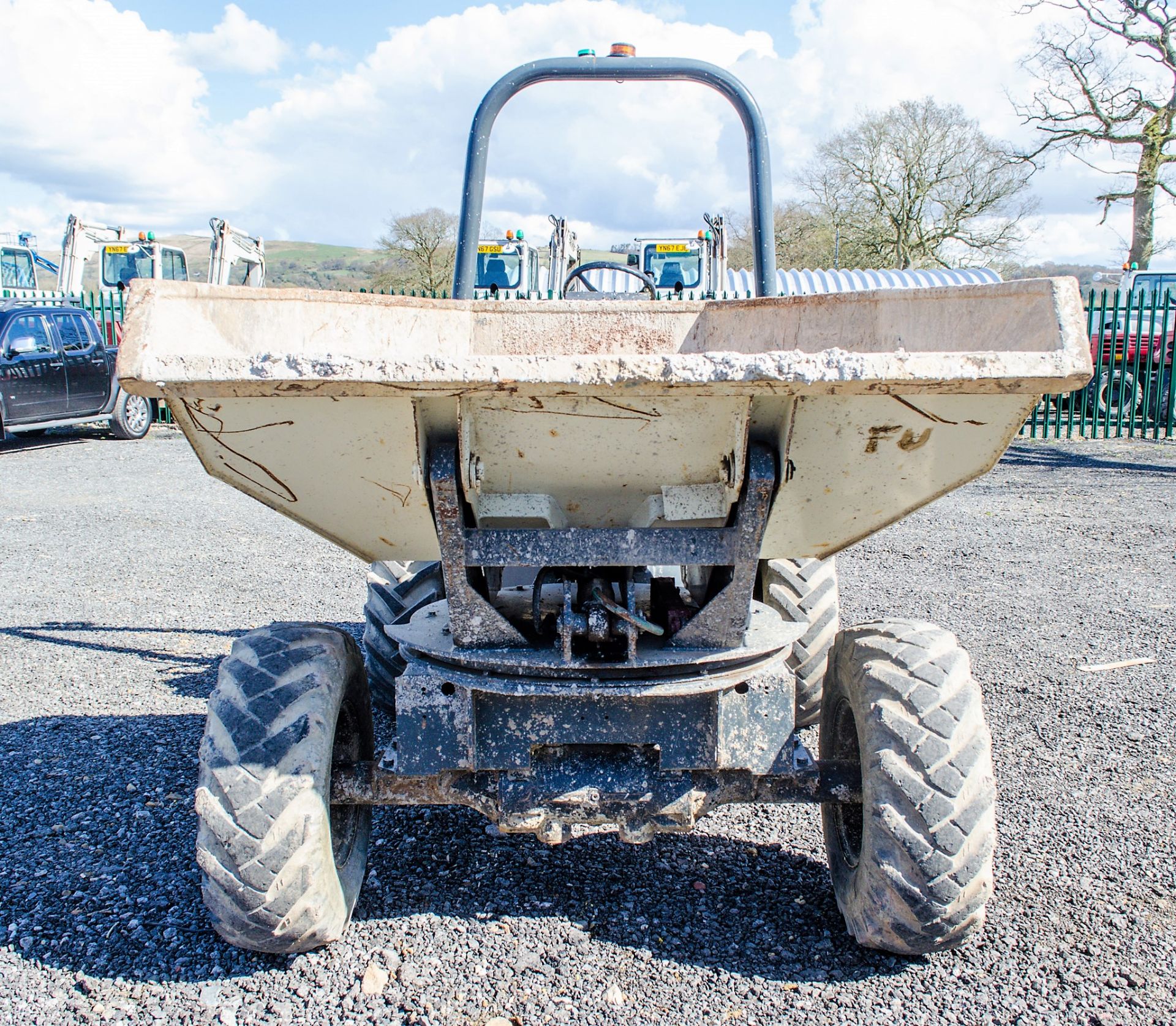 Benford Terex 3 tonne swivel skip dumper Year: 2007 S/N: E702FS057 Recorded Hours: Not displayed ( - Image 5 of 19