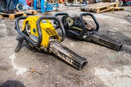 2 - Atlas Copco petrol driven breakers A841050 ** Both with parts missing **