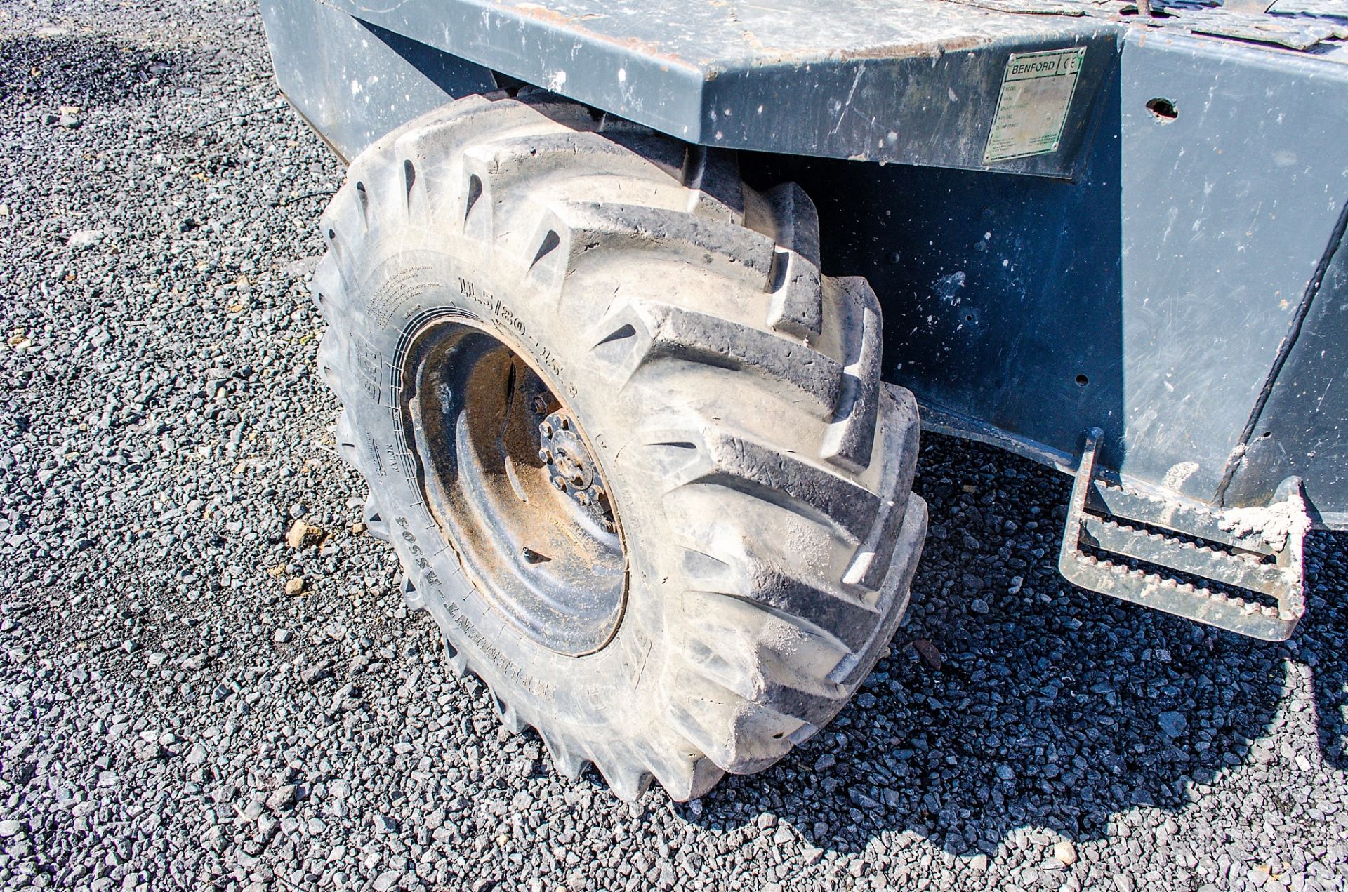 Benford Terex 3 tonne swivel skip dumper Year: 2007 S/N: E702FS057 Recorded Hours: Not displayed ( - Image 14 of 19