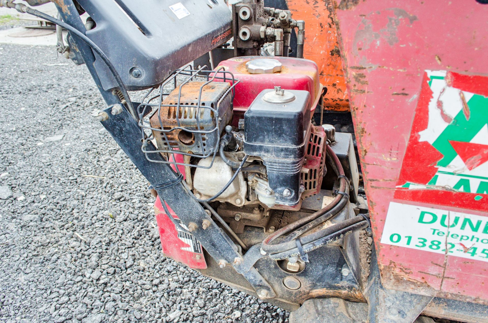 Taskman TD 500 HL petrol driven walk behind rubber tracked dumper A703034 - Image 9 of 10