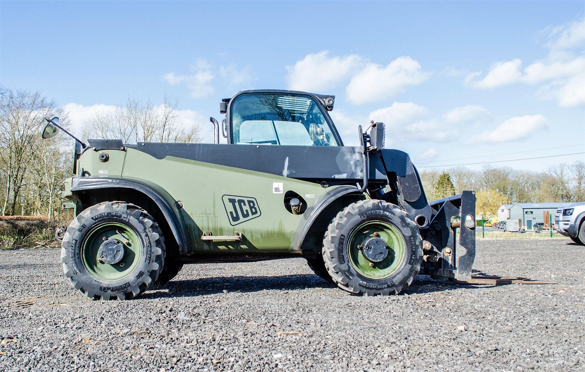 JCB 524-50 5 metre telescopic handler (EX MOD) Year: 2007 S/N: 1417664 Recorded Hours: 218 - Image 8 of 19