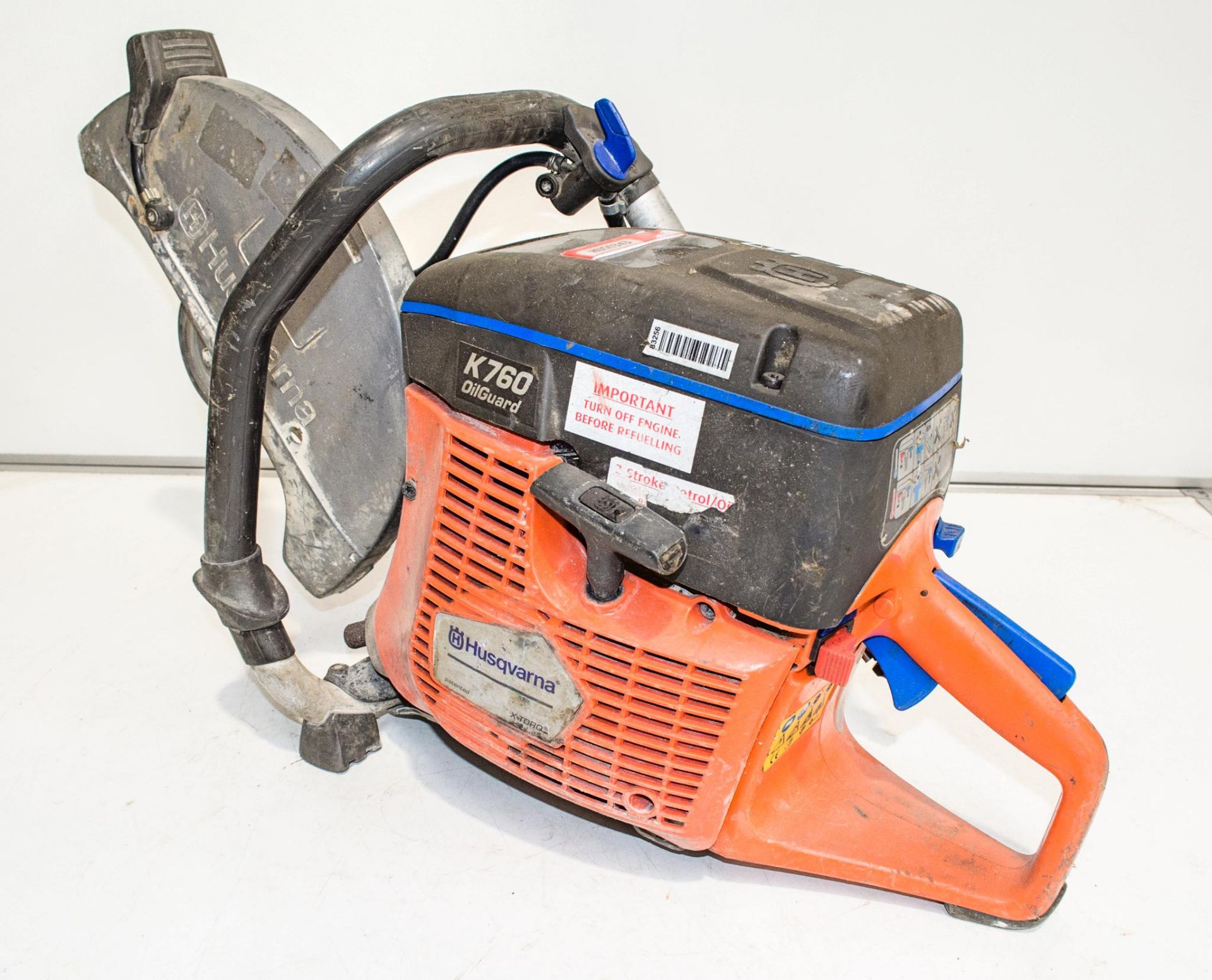 Husqvarna K760 petrol driven cut off saw - Image 2 of 2