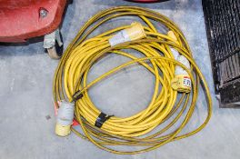 2 - 110v extension cables