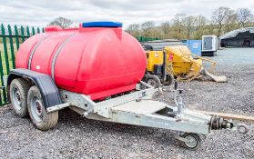 Western 2000 litre tandem axle fast tow water bowser c/w dust suppression spray bar 1502-0089