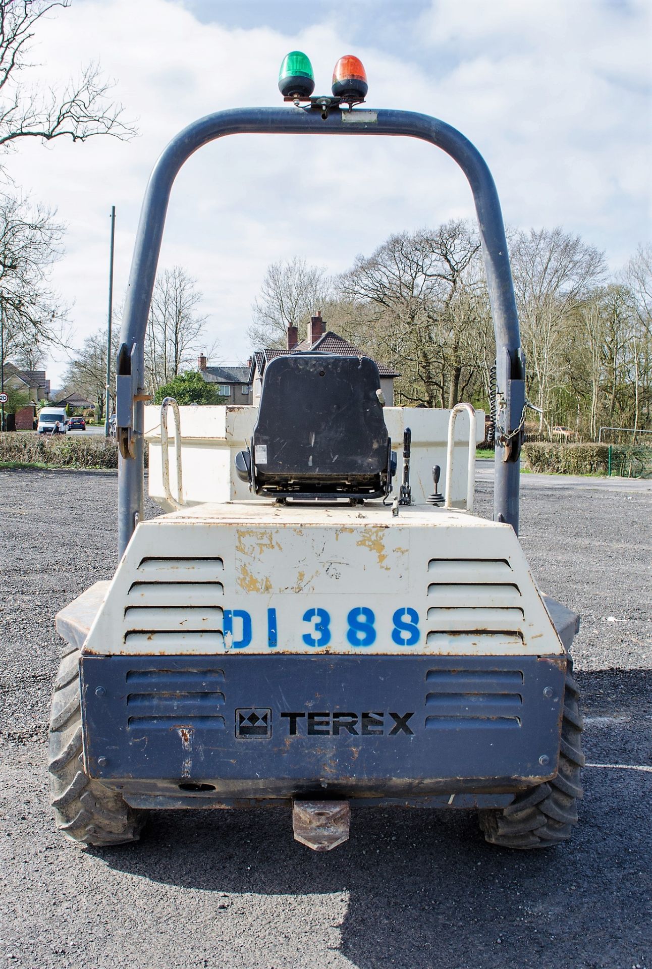 Benford Terex 3 tonne swivel skip dumper Year: 2007 S/N: E704FS192 Recorded Hours: 266 D1388 - Image 6 of 21