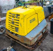 Wacker Neuson DPU 130 diesel driven remote control forward/reverse compactor plate  c/w remote Year: