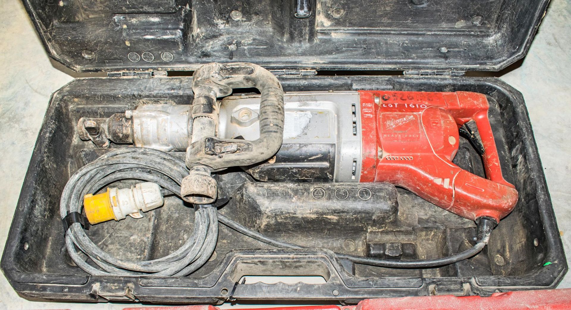 Milwaukee 110 colt breaker c/w carry case