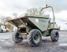 Benford Terex TA3 3 tonne straight skip dumper (EX MOD) Year: 2011 S/N: EBANJ2837 Recorded Hours: