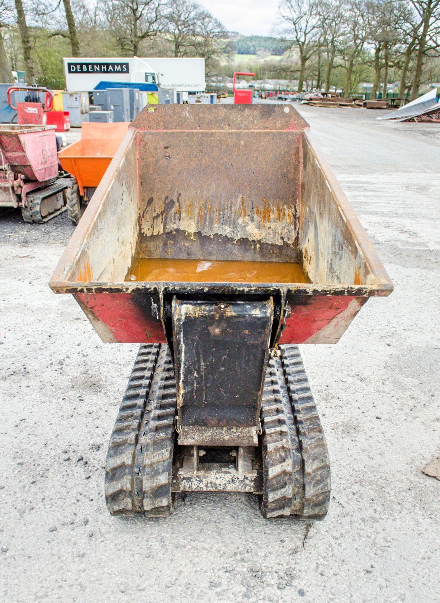 Taskman TD 500 HL petrol driven walk behind rubber tracked dumper  A693109 - Image 5 of 14